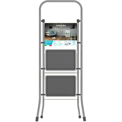 Handy 2 Steps Ladder Factotum Aluminium
