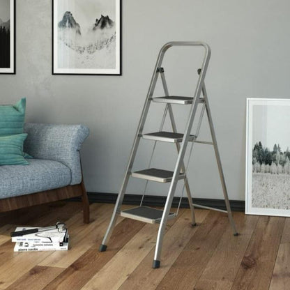 Handy 4 Steps Ladder Factotum Aluminium
